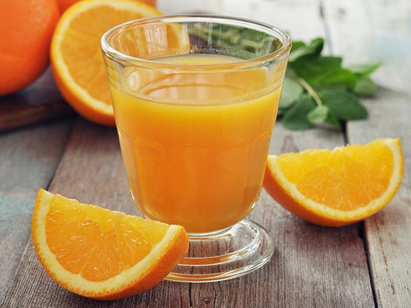 Nước cam bổ sung rất nhiều dưỡng chất cho cơ thể